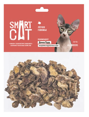 Smart Cat лакомства для кошек легкое говяжье