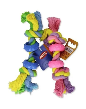 Купить nobby игрушка для собак канатик с кольцом