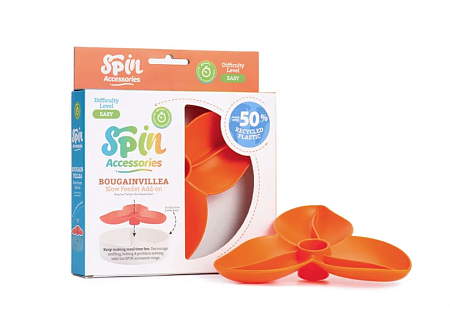 Купить petdreamhouse Аксессуар Бугенвиллея для интерактивной миски СПИН для собак и кошек, оранжевый