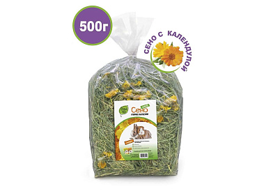 Зверье Мое Сено отборное с календулой для грызунов