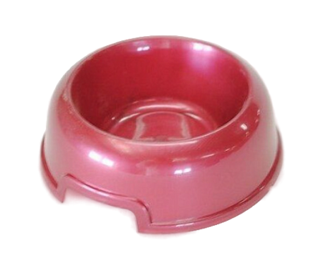 Купить homepet миска пластиковая для собак и кошек, красный перламутр