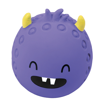 Купить triol horror игрушка для собак "Фиолетовый монстрик с рожками"