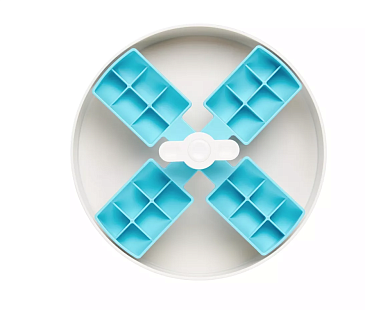 PetDreamHouse SPIN Interactive Feeder Windmill Blue Easy Интерактивная система кормления СПИН - Ветряная Мельница