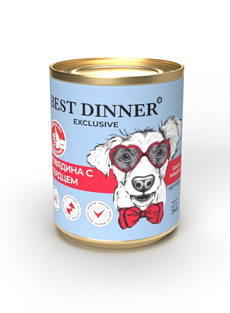 Купить best dinner vet profi gastro intestinal консервы для взрослых собак и щенков с 6 месяцев для профилактики болезней ЖКТ с говядиной и сердцем