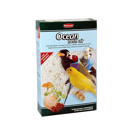 Купить padovan био-песок для птиц 2в1