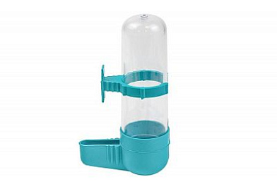 Homepet поилка для птиц пластиковая бирюзовая