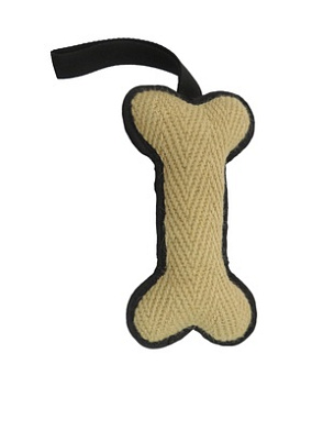 BOW WOW натуральная джутовая косточка с одной полипропиленовой ручкой