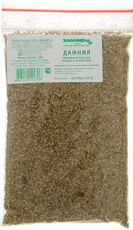 Купить ЗООМИР корм для рыб дафния (п/э пакет)