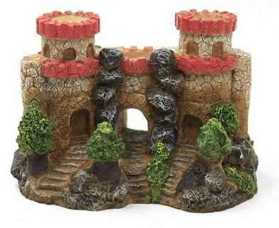 Homefish замок грот для аквариума