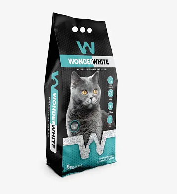 Wonder White Marseille Soap наполнитель для кошек комкующийся c ароматом марсельского мыла