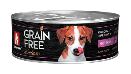 Купить Зоогурман grain free консервы для собак Индейка