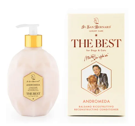 Купить iv san bernard isb the best line andromeda кондиционер для выпадающей шерсти и чувствительной кожи с экстрактом шиповника