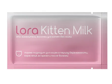 Купить lora kitten milk заменитель молока для котят сухая смесь, в паучах