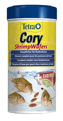 Tetra TetraCory Shrimp Wafers корм-пластинки с добавлением креветок для сомиков-коридорасов