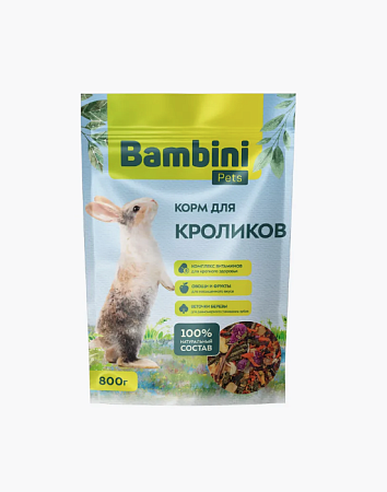 Купить bambini pets Сухой корм для кроликов