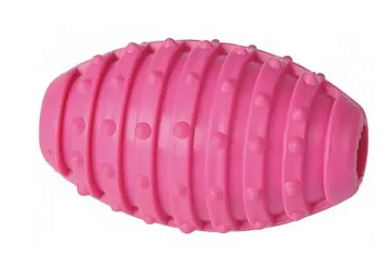 HOMEPET TPR игрушка для собак мяч регби с колокольчиком