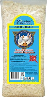 Уют опилки липовые для грызунов