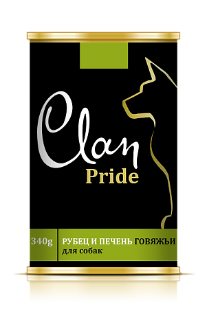Купить clan pride консервы для собак Рубец и печень говяжья