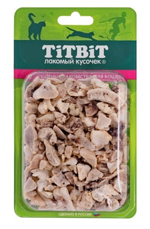 Купить titbit Лакомства для кошек легкое говяжье 