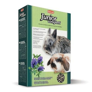 Padovan Junior coniglietti Сухой корм для крольчат