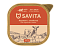 SAVITA влажный корм для кошек, паштет со свежей говядиной (ламистер)