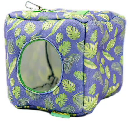 Купить bambini pets домик-гамак подвесной из фетра rуб для грызунов и хорьков