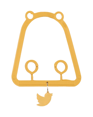 Купить homepet игрушка для птиц качели с подвесом бежевые