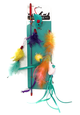 Petpark дразнилка для кошек Мышки (сменные наконечники)