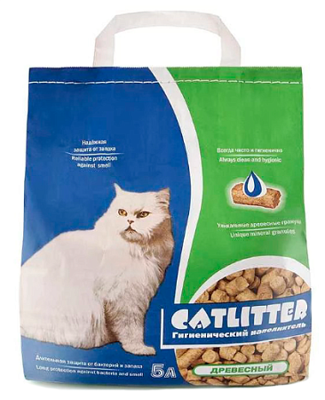 Купить cat litter наполнитель для кошек древесные гранулы