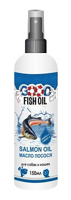 GOOD FISH OIL масло лосося для кошек и собак