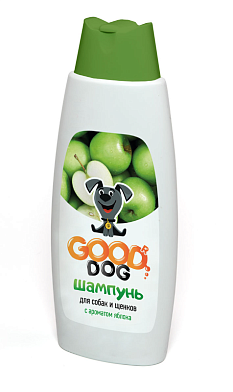 GOOD DOG Шампунь для собак и щенков c ароматом яблока