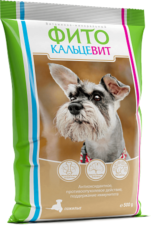 Купить Фитокальцевит мультикомпонентная кормовая добавка для пожилых собак