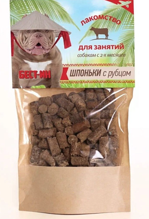 Купить svb-in лакомство для взрослых собак всех пород, шпоньки для занятий с рубцом