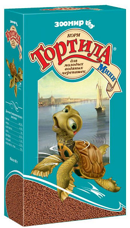 Купить ЗООМИР Тортила Мини корм для молодых водных черепах