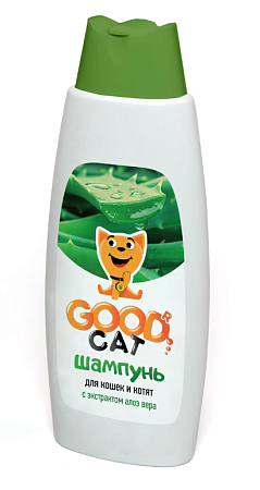 Купить good cat Шампунь для кошек и котят с ароматом алое вера