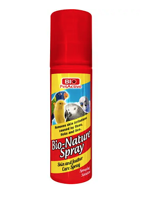  BioPetActive Bio Nature спрей для ухода за кожей и перьями клеточных птиц и голубей