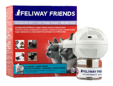 Feliway Friends диффузор + флакон для коррекции поведения кошек