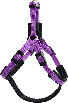ZOOexpress Fresh Line шлейка быстросъемная с сеткой для собак, сиреневая