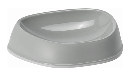 Купить moderna sensibowl миска пластиковая для собак и кошек, оливковый серый