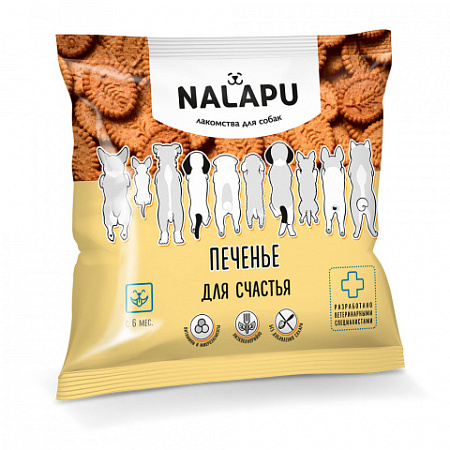 Купить nalapu лакомство для собак Печенье для счастья