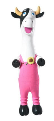 HOMEPET Premium игрушка для собак бык с пищалкой латекс