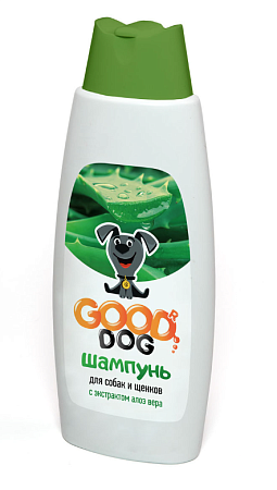 Купить good dog Шампунь для собак и щенков c ароматом алоэ вера