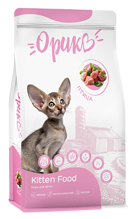 Купить Орико сухой корм для котят с птицей
