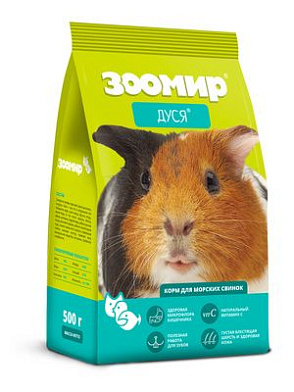 ЗООМИР "Дуся" Сухой корм для морских свинок
