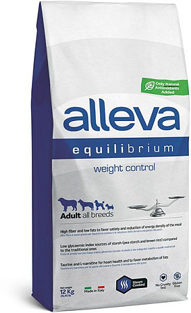 Купить alleva equilibrium weight control adult all breeds сухой корм для взрослых собак всех пород для контроля веса