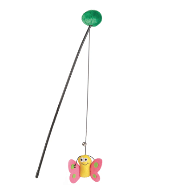 Beeztees Игрушка для кошек удочка с бабочкой