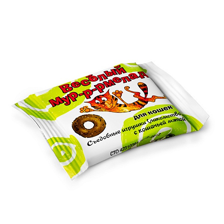 Купить ВЕДА лакомства для кошек весёлый мур-р-рмелад  с мятой