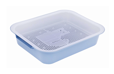 Альта Лоток для кошек с сеткой синий