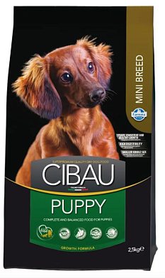 Farmina Cibau Puppy Mini сухой корм для щенков мелких пород с курицей