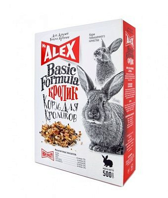 Mr.Alex Сухой корм «Кролик» Basic для кроликов 